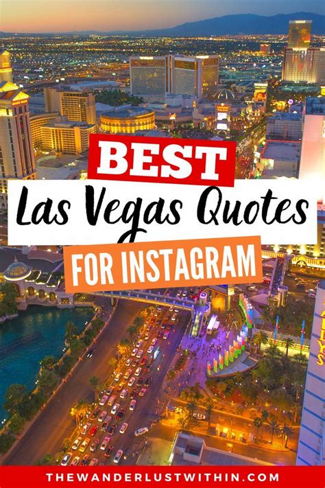 vegas quotes|103 Best Las Vegas Quotes and Instagram Captions 2024.